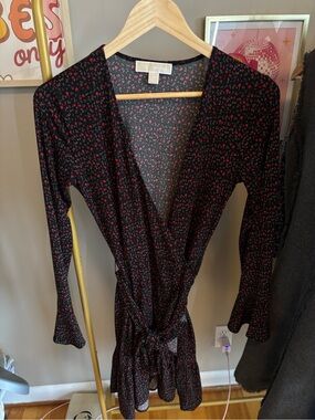 Beautiful rose 🌹 wrap michael kors dress